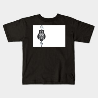 My Owl, nigth bird illustration, animal print Kids T-Shirt